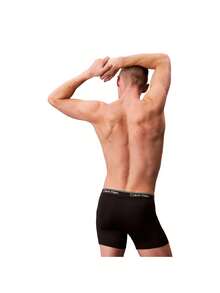Calvin Klein 3 Pack Men's Boxers - Black - View 2