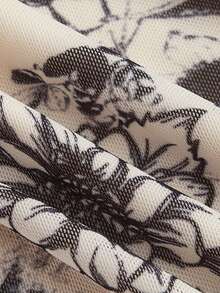 SHEIN MOD Abito elegante da donna con stampa floreale, senza maniche, estivo - Multicolore - Visualizzare 4