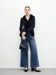 CUCCOO BIZCHIC Bombas minimalistas versátiles y de moda para mujer - Negro - Ver 6