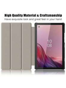 适用于 Tab P12 (12.7 英寸) 2023/ Idea Tab Pro 12.7 英寸 2025/ Tab M8 Gen 4 (8 英寸 MTK) / Tab M9/ Tab K11 Plus 11.45 英寸/ Tab P11 Gen 2 11.5 英寸的 PU 皮革硬质 PC 保护套 - 玫瑰金 - 查看 7