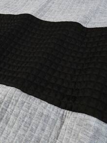 Manfinity Homme Men's Casual Contrast Color Patchwork Pullover Sweatshirt, Autumn Boss Mens Clothing Online Newcastle Summer Turtle Neck Men Men Knit Tops Business Casual Tops Men Jumper For Men Old Money,Daily Leisure, Weekend Trips, Outdoor Activities, Travel Expeditions, Relaxed Work Environments Or Semi-Formal Occasions, Boyfriend/Husband Gift, Anniversary /Birthday Gift Party Christmas New Years