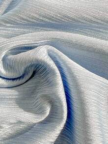 Soleia 大码女式夏季沙滩度假风纯色仿海星装饰褶皱扭结前片连体泳衣