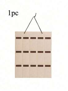 毛毡悬挂式收纳袋，多口袋设计，门挂式，宿舍必备，眼镜首饰收纳架，无纺布材质，衣柜门收纳方案，节省空间 - 彩色 - 查看 16