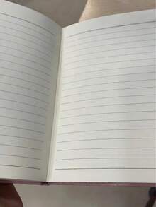 1pc Leather Notebook, Vintage Style Wrap Closure Journal With Creative Design, Portable Travel Diary, Daily Notebook Notebooks For School 2025 Diary - red - View 4