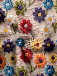 女士全幅印花长袖T恤 - 彩色 - 查看 3