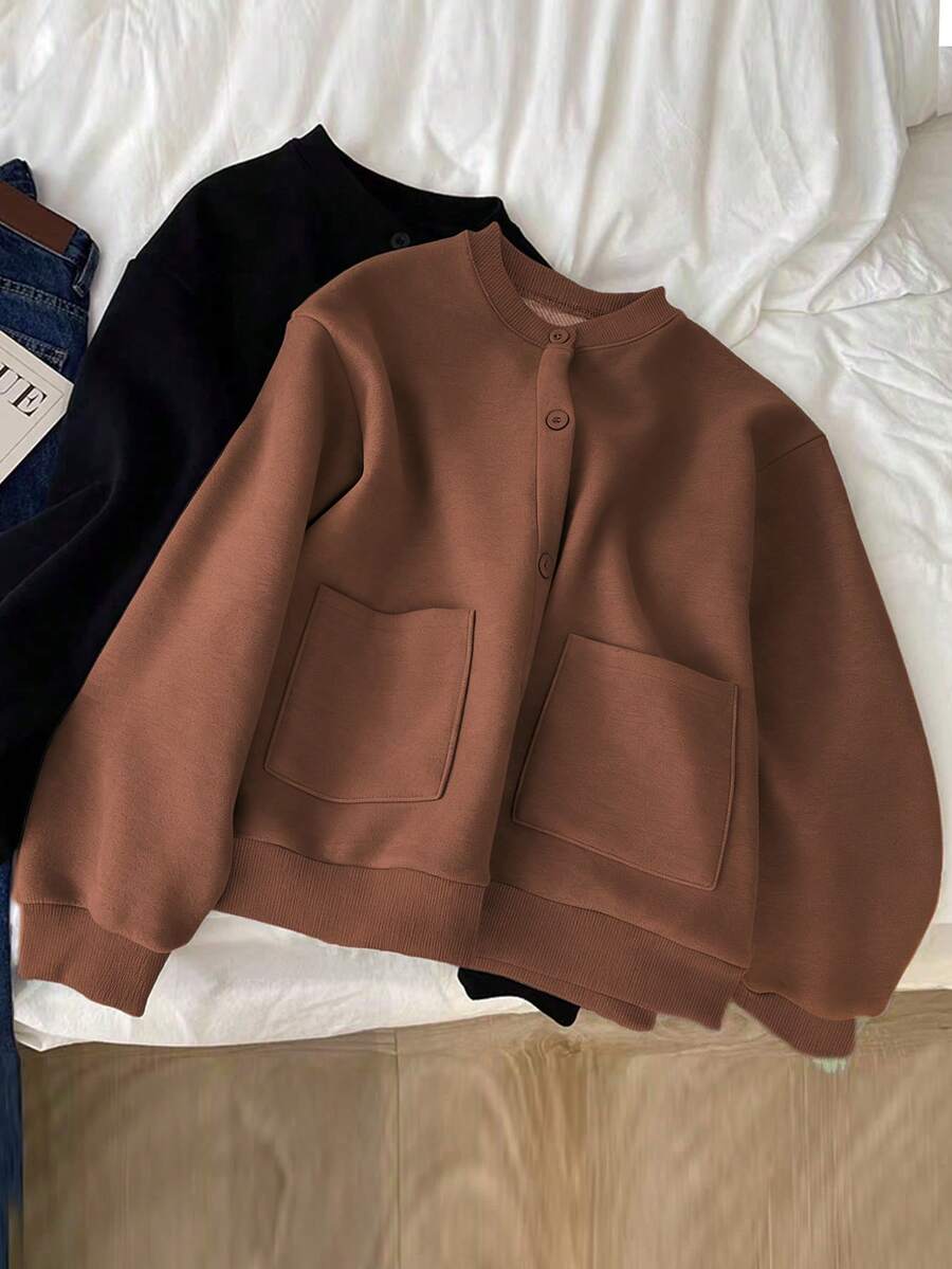 Franclia 女士时尚百搭通勤常规夹克，秋季款