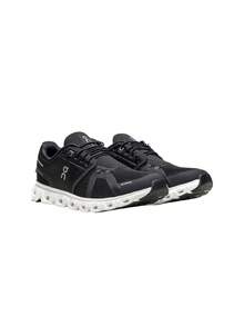 Cloud 6 Men's Running Shoes Black White 3MF10070299 - Black White - View 2
