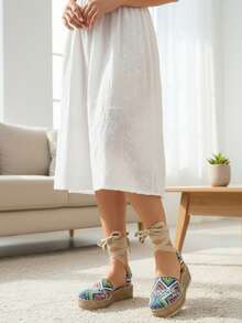 Women Platforms & Wedge Sandals - Multicolor - View 5