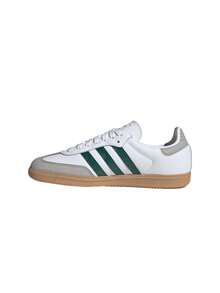 Adidas Samba OG Women's Sneakers Cloud White / Collegiate Green / Grey Two IE7002 - 雲白/學院綠/灰色 - 查看 5