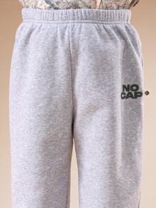 SUMWON 男童迷彩印花套头连帽衫和运动裤套装，带帽设计，松紧腰带，休闲两件套，度假必备 - 彩色 - 查看 6