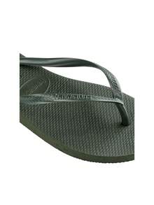 Havaianas Slim Women's Flip Flops Olive Green 4000030-4896 - Green - View 4