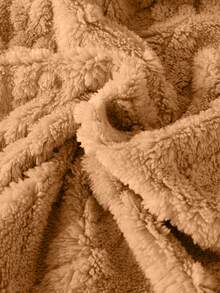 Sparklyn Chaqueta de cárdigan con capucha de punto acanalado, versátil y casual para uso diario y escolar para niñas preadolescentes, otoño/invierno - Marrón - Ver 5