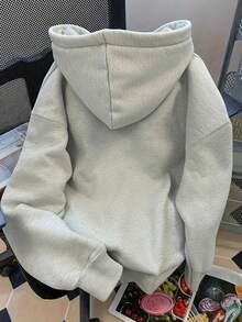 Women Sweatshirts - 灰色 - 查看 2