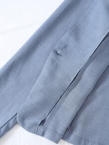 Chiquease Versatile Formal Style Blazer - Blue - View 7