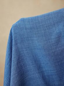 Boho Mama Mono holgado y casual de maternidad de unicolor con diseño de botones y bolsillos, para otoño - Azul - Ver 11