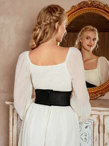 Fashionable & Elegant Firework Print Waist Belt