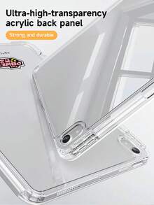 THE POWERPUFF GIRLS X SHEIN 可爱卡通女孩图案平板电脑保护套，高端质感，支持3+Y折叠，具备自动唤醒/睡眠功能和内置笔槽，防震时尚，兼容Galaxy Tab A9 Plus、iPad (A16) 第11代 11英寸（2025款）、iPad 第9代（10.2英寸）。 - 彩色 - 查看 5