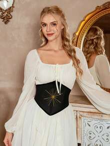 Fashionable & Elegant Firework Print Waist Belt