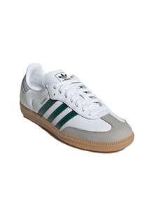 Adidas Samba OG Women's Sneakers Cloud White / Collegiate Green / Grey Two IE7002 - 雲白/學院綠/灰色 - 查看 4