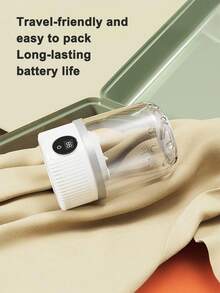 Teckwe Nueva taza de lavandería mini con batería de 3000mAh de larga duración, lavadora portátil de ropa interior, lavadora pequeña, adecuada para limpiar ropa íntima y calcetines de mujeres embarazadas y bebés, con función de lavado suave - Multicolor - Ver 5