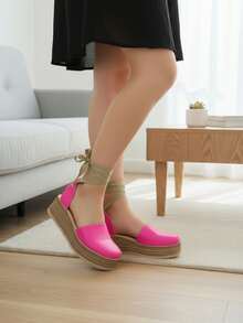 Women Platforms & Wedge Sandals - Pink - View 3