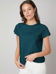 MOTF PREMIUM REGULAR FIT T-SHIRT - Teal Blue - View 9