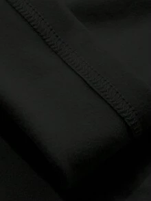 DAZY Women's Turtleneck Long Sleeve Base Layer T-Shirt, Black, Spring/Summer/Autumn - Black - View 6