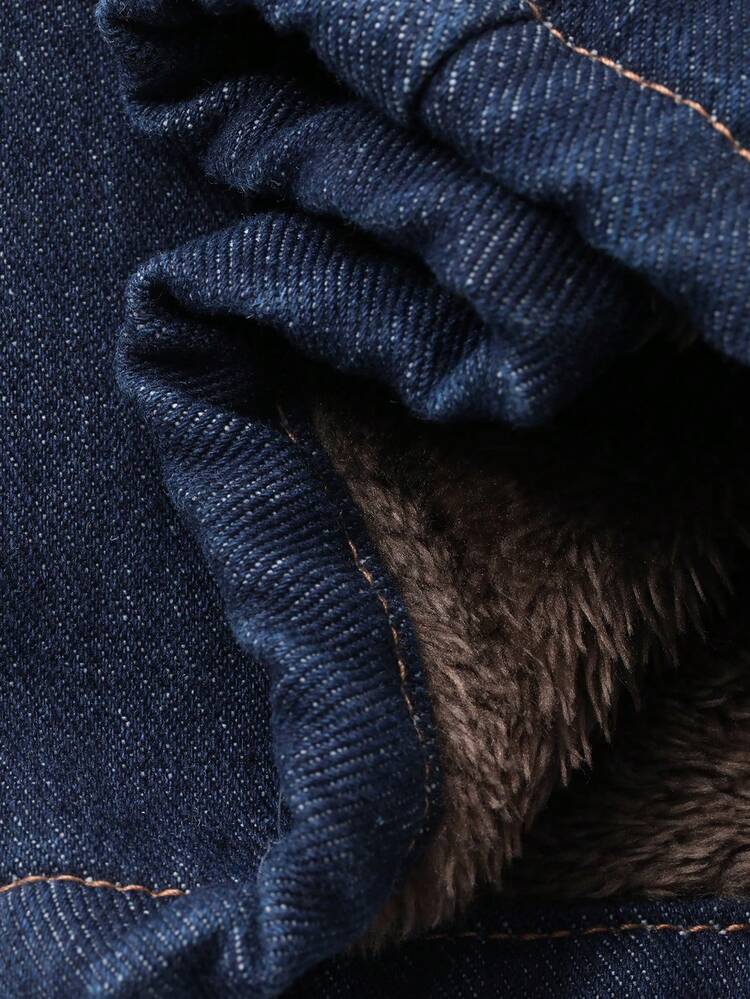 Tween Girls Thermal Lined Denim Jeans, Fall