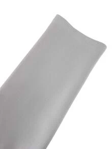 Franclia Women's Elegant Waist Cinched Long Sleeve Jacket With Faux Pockets, Autumn/Winter - Light Grey - View 6