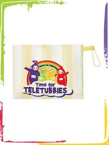 Teletubbies X ROMWE 卡通图案大容量可折叠手提包带零钱包 - 彩色 - 查看 4