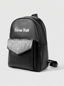 ROMWE Goth Women Fashion Backpacks