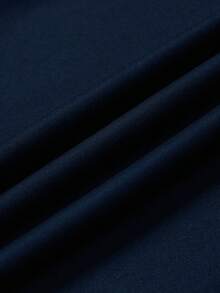 Tween Girls Cute Bow & Letter Print Sweatshirt, Cozy Fall & Winter Styles - Navy Blue - View 4