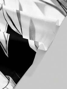 ROMWE Anime 动漫暗黑少女抹胸上衣，黑白配色，女款 - 白色 - 查看 3