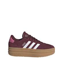 Adidas VL Court Bold Shoes Shadow Red / Cloud White / Pink Fusion IH4780 - Shadow Red / Cloud White / Pink Fusion - View 1
