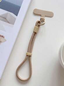 Adjustable Multicolor Nylon Phone Lanyard Durable Fashionable Short Cord For Mobile Keychain Phone Case Anti-Lost Accessory Phone Strap