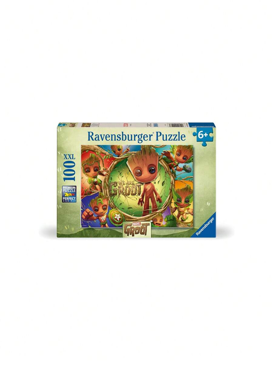 Ravensburger Marvel Groot 100 Piece Jigsaw Puzzle Age 6 Years+ 12004128 - Multicolor - View 1