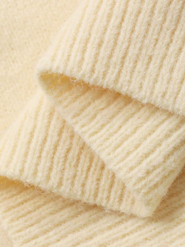 Women's Casual Letter Pattern Pullover Sweater, Autumn/Winter
