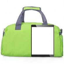 1件装男女通用旅行包、健身包、手提轻便行李包、瑜伽包、大容量户外商务旅行收纳行李包、单肩包 - 彩色 - 查看 7