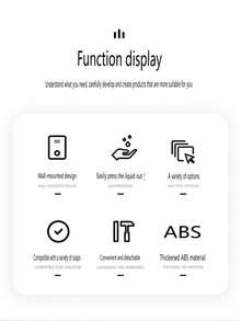 1 420ml Wall-Mounted High-Grade Soap Dispenser With Single Head, Double Head And Three Heads - Silver - View 11