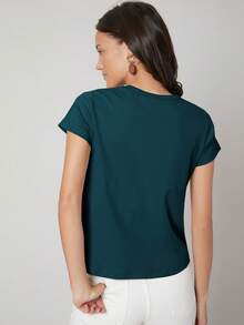 MOTF PREMIUM REGULAR FIT T-SHIRT - Teal Blue - View 2