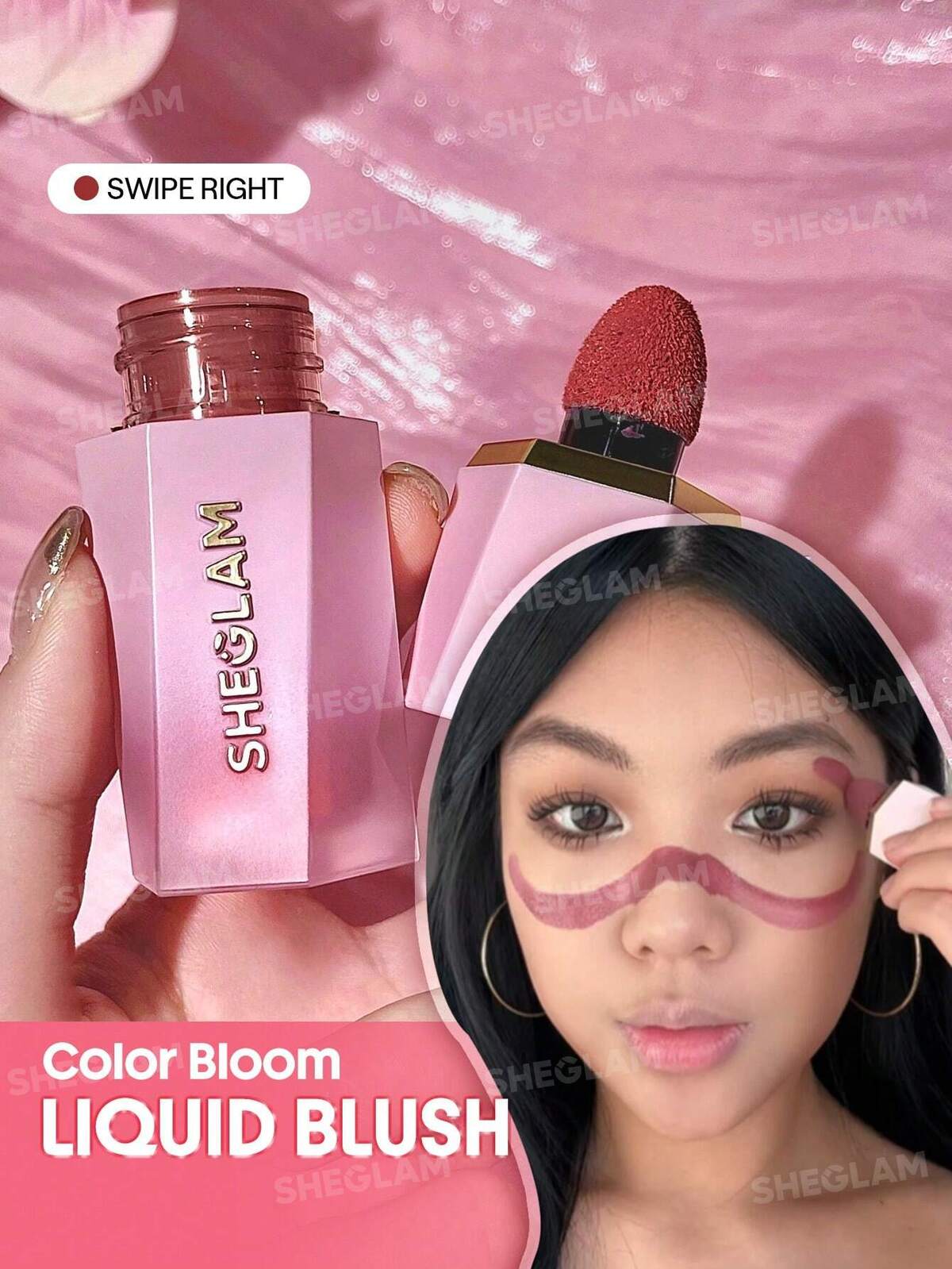 Color Bloom Liquid Blush Matte Finish-Swipe Right