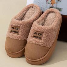 Zapatillas de Casa Slip-On - Plantilla Antideslizante y Suela Calzado Suave para Interior/Exterior para Mujeres y Hombres, Colores Pastel - Camello oscuro - Ver 10