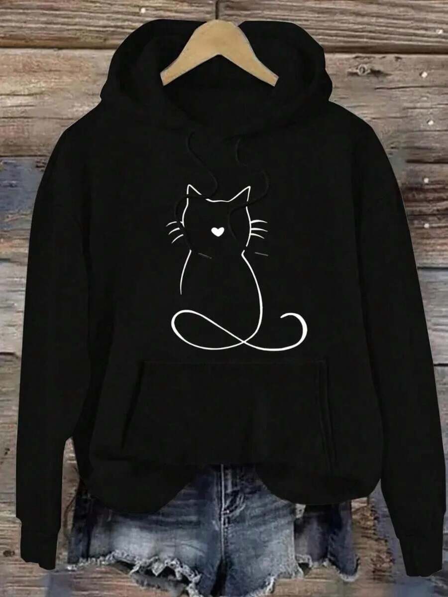 Women Sweatshirts - Black - View 1