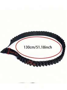 1pc 30-Round Capacity Camouflage Bandolier Belt - Adjustable Shotshell Carrier, Multifunctional Ammo Pouch Holder, Quick-Snap Closure, Durable PA Nylon Fabric, Ideal For 12 Gauge Hunting Enthusiasts - Multicolor - View 3