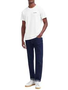 Calvin Klein Micro Men's T-Shirts White - White - View 3