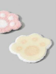 ROMWE Kawaii 14 Random Small Cute Bow,Hairpins, Handmade Wing ,Star ,Bow ,Strawberry Cat's Ears And Claw ,Tooth Elements Hairpin, Lolita Style Pink Hair Accessories - Pink White - View 3