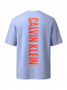 Calvin Klein Men's T-Shirt Blue - Blue - View 5