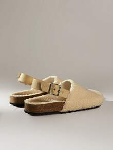 Solecia Women's Casual Versatile Commute Simple Daily Flats For Christmas - Apricot - View 4