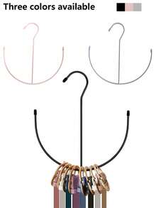 Organizador de perchas ahorradores de espacio, estante en forma de U de uso múltiple para el armario, bufandas, cinturones y secado de zapatos - Multicolor - Ver 3