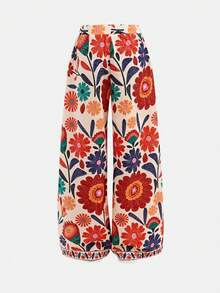 Travachic KIDS Travachic KIDS Tween Girls' Casual Comfortable Mid-Waist Pattern Long Pants Fall Winter - Multicolor - View 5